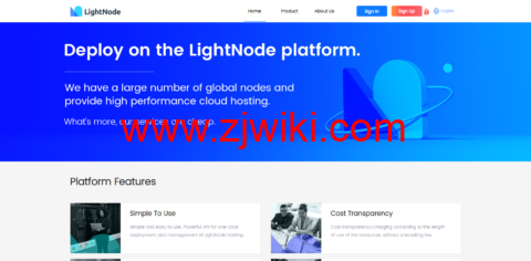 lightnode:美国华盛顿VVPS,1核/2G内存/50G硬盘/1000GB流量,月付$7.71,解锁流媒体/小时计费,简单测评-优乐评测网