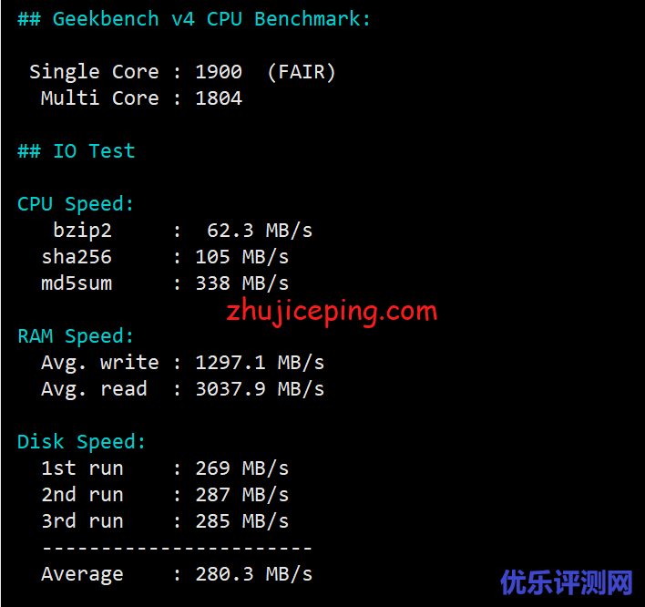 简单测评下pq.hosting的美国VPS（1Gbps带宽，不限流量）