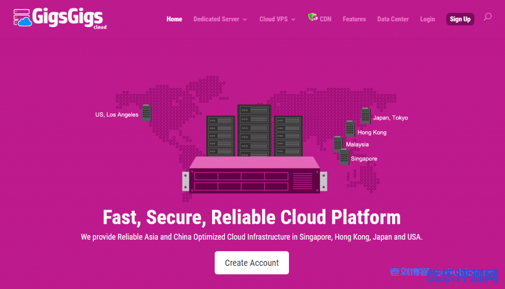 GigsGigsCloud：$22/月/1核/1GB内存/10GB SSD空间/800GB流量/30Mbps-200Mbps端口/KVM/日本CN2 GIA