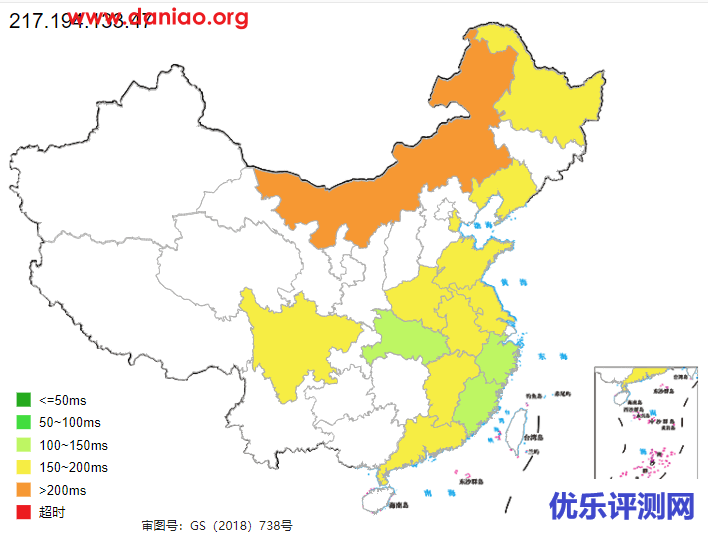 henghost美国云服务器测评分享，BGP+CN2 GIA线路