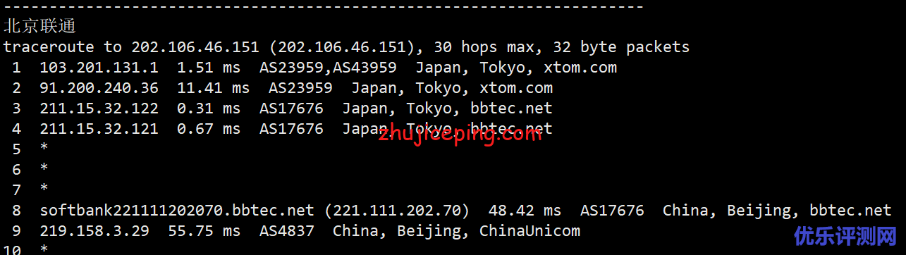 简单测评V.PS家的日本东京“软银线路”的VPS