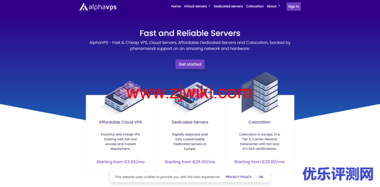 #圣诞促销#AlphaVPS:OpenVZ/KVM/AMD/大硬盘VPS,12.99欧元/年起-优乐评测网