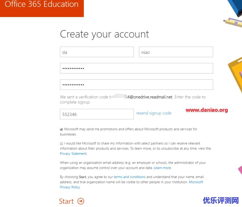 免费获取微软Office 365的OneDrive 5T网盘 – 包括申请步骤以及申请邮箱地址