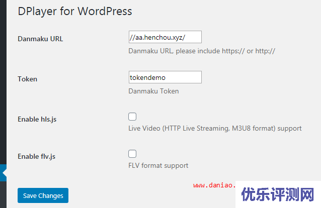 宝塔面板Docker搭建DPlayer-node – 让你的wordpress文章视频支持弹幕