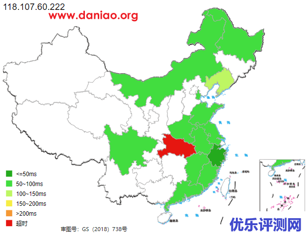 henghost日本云服务器简单测评，电信/联通CN2 GIA回程，移动双程直连