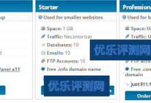 【Fnhost.org】1G磁盘空间50G月流量免费空间申请使用教程-优乐评测网