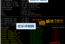 Linode VPS日本东京机房和美国弗里特朗机房性能测试-优乐评测网