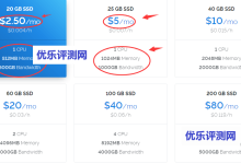Vultr VPS价格调整!1核512M内存500G流量VPS仅需17元/月-优乐评测网