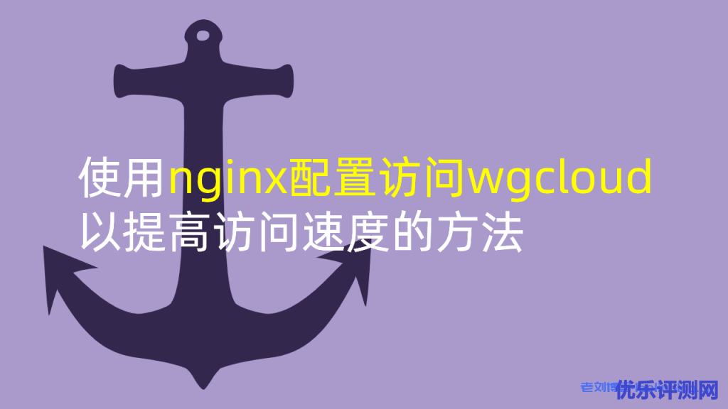 使用nginx配置访问wgcloud以提高访问速度的方法
