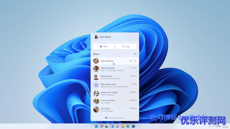 微软Windows操作系统最新版本Windows 11正式发布，无缝支持安卓 App，界面却像极了 macOS