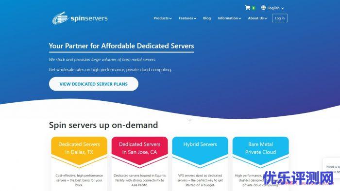Spinservers:美国圣何塞&达拉斯独立服务器最新库存和优惠码汇总(2022年1月10日更新)遇到疑问,可以联系我或给我留言-优乐评测网