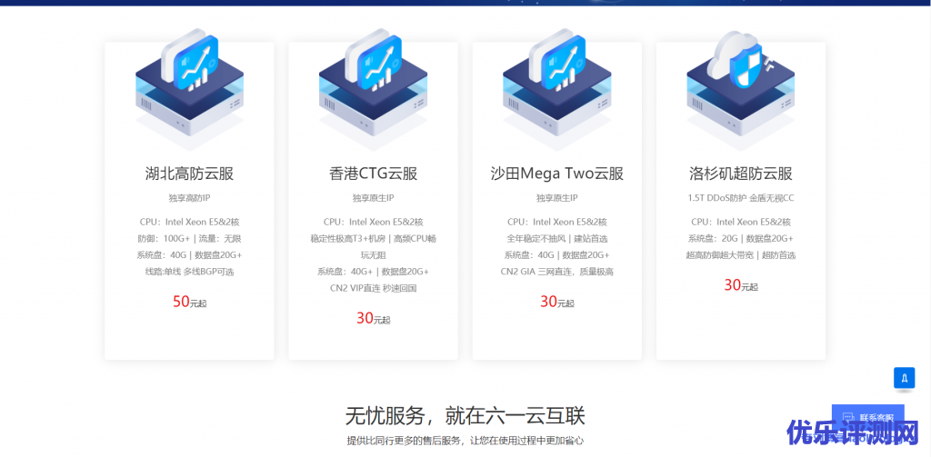 六一云:Cera/原生IP/G口带宽/电商/建站/CDN首选,季付活动8H4G仅需188元续费同价/附测评