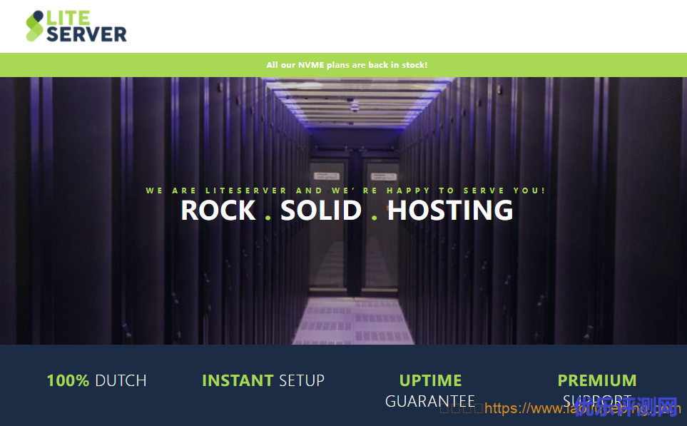 LiteServer新年促销:永久6折优惠!荷兰机房2GB内存NVMe硬盘VPS套餐€3/月起,512G大硬盘VPS套餐€3/月起-优乐评测网