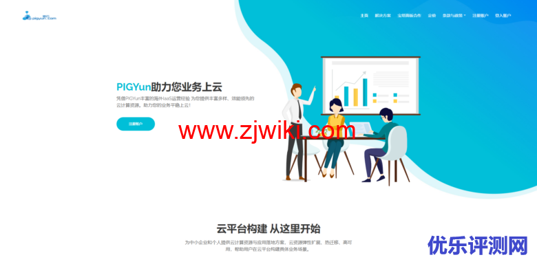 PIGYun:国庆优惠,香港CN2线路60M带宽月付19元,韩国CN2线路30M带宽月付14元-优乐评测网