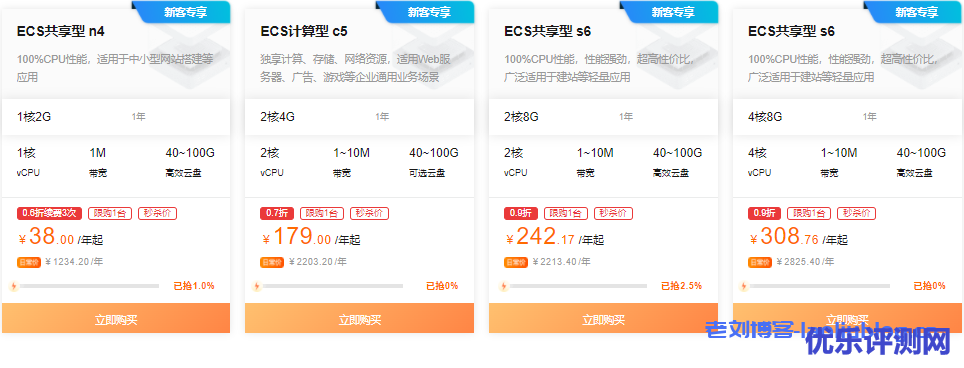 阿里云服务器ECS新春特惠:云服务器低至38元/年起,更有老用户续费及回归权益,福利多多,快来参与!