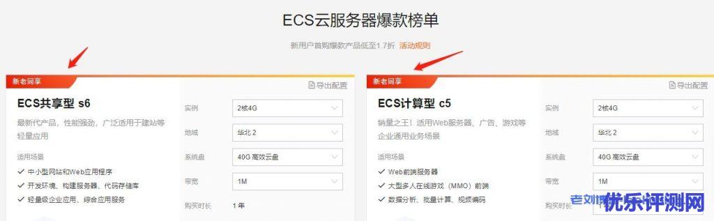 以阿里云为例，新手用户如何选阿里云服务器配置？