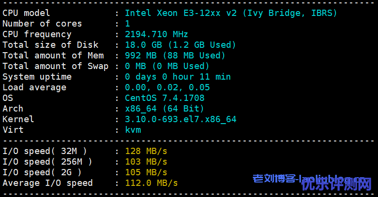 极光VM大带宽新品CUVIP性能测评:CeRaNetworks机房1核1G内存100M带宽1000GB月流量