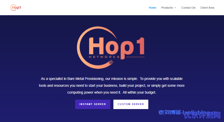 Hop One Networks费城HE独服优惠：$24.95/月/E3-1230/16G内存/240GB SSD+1TB硬盘/不限流量/1Gbps端口