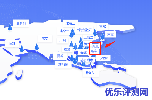 台湾云服务器厂商推荐:UCloud台北/高雄云主机1核2G三年700元-优乐评测网