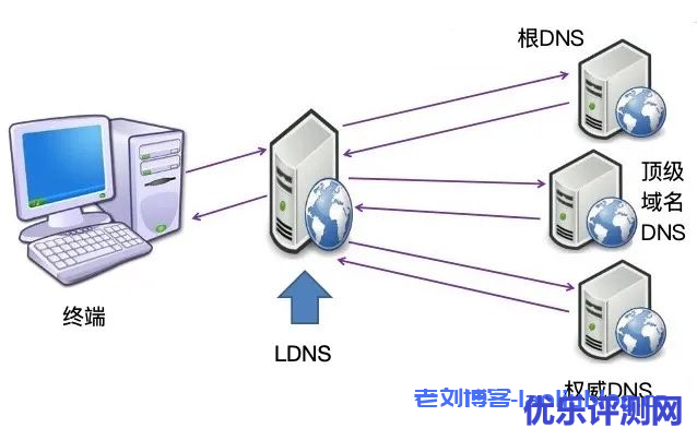 LDNS会从根DNS问起