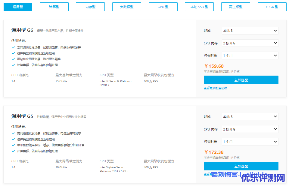 七牛云qiniu云主机服务QVM产品规格分类和功能优势