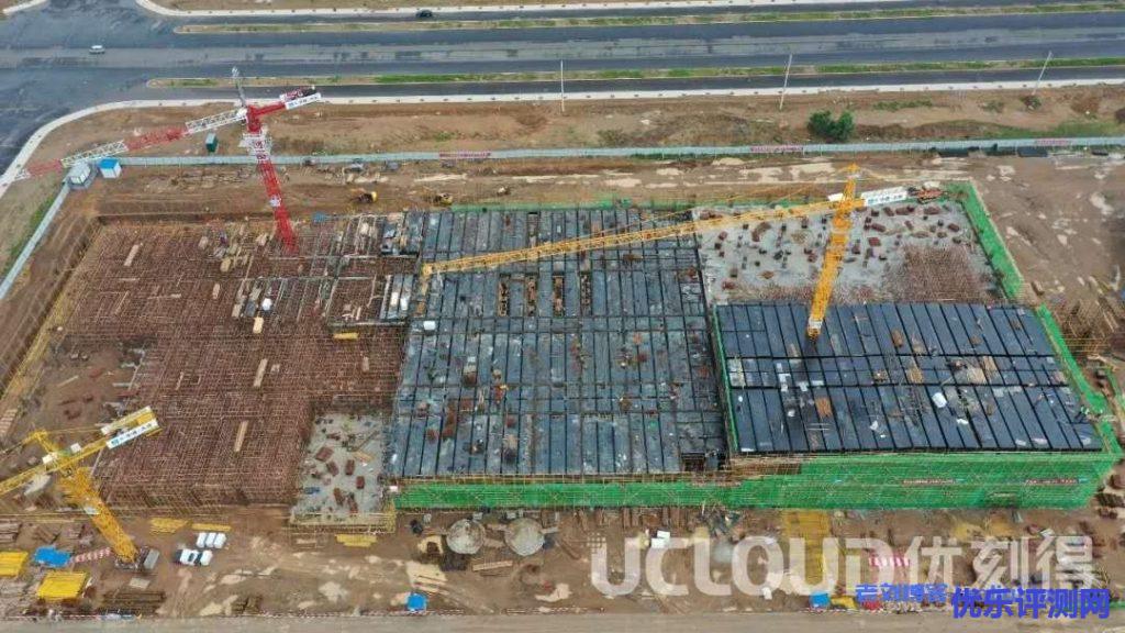 UCloud自建乌兰察布数据中心在建图