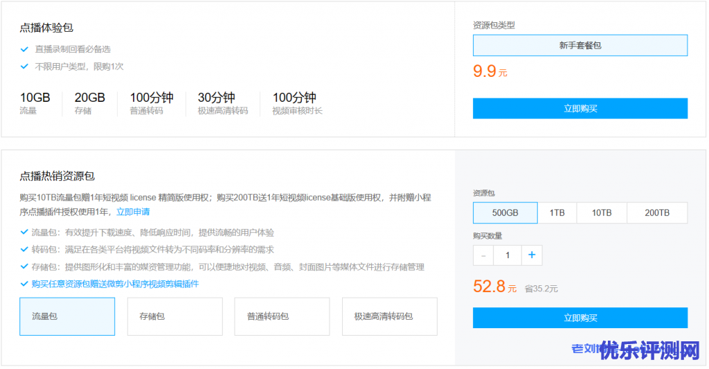 云点播VOD最新促销