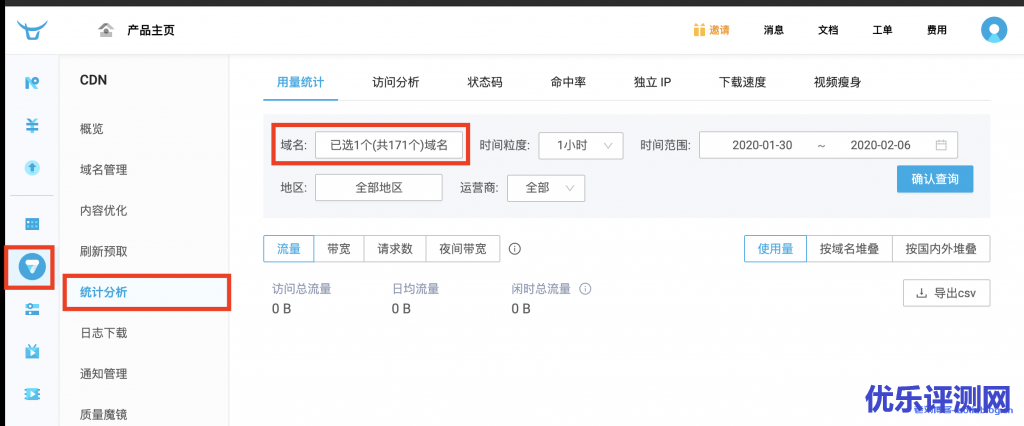 七牛云CDN怎么使用?七牛云CDN添加自定义域名、查询CDN流量带宽和下载CDN日志快速入门教程