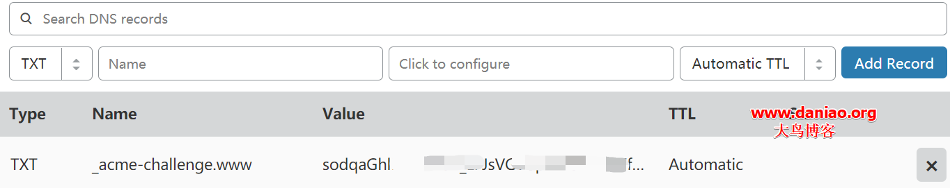 宝塔面板6.X-Let’s Encrypt单域名证书自动续期教程