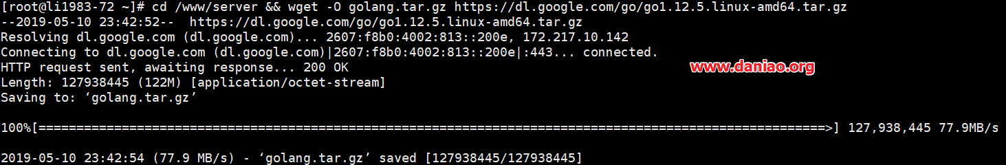 宝塔面板Linux环境-安装Golang:Go语言环境安装以及程序如何运行