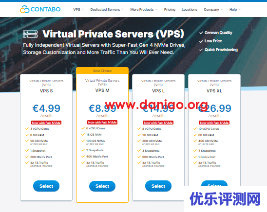 #黑五# contabo：NVMe VPS终身5折，适用于VPS/VDS/独服，此外免”机房附加费”+”设置费”
