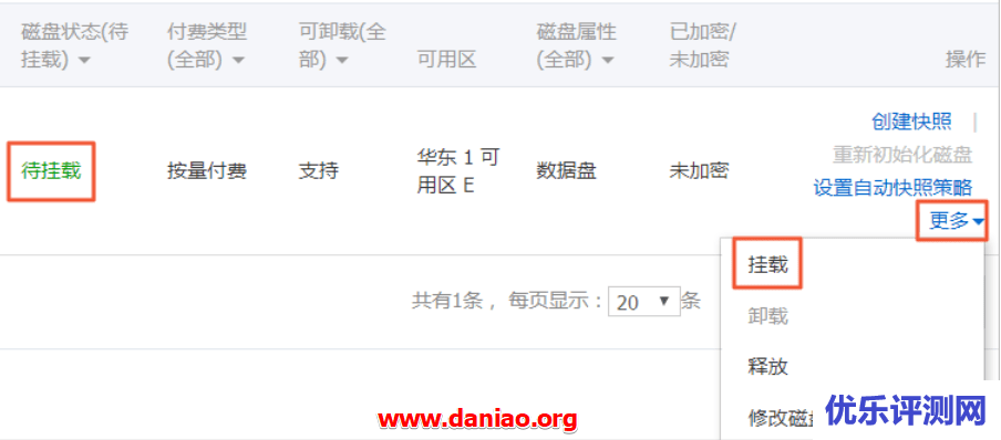 阿里云VPS挂载磁盘扩容以及挂载注意事项