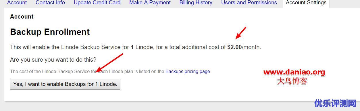 谨慎入坑-Linode后台”Linode Backup Auto-enrollment”设置问题