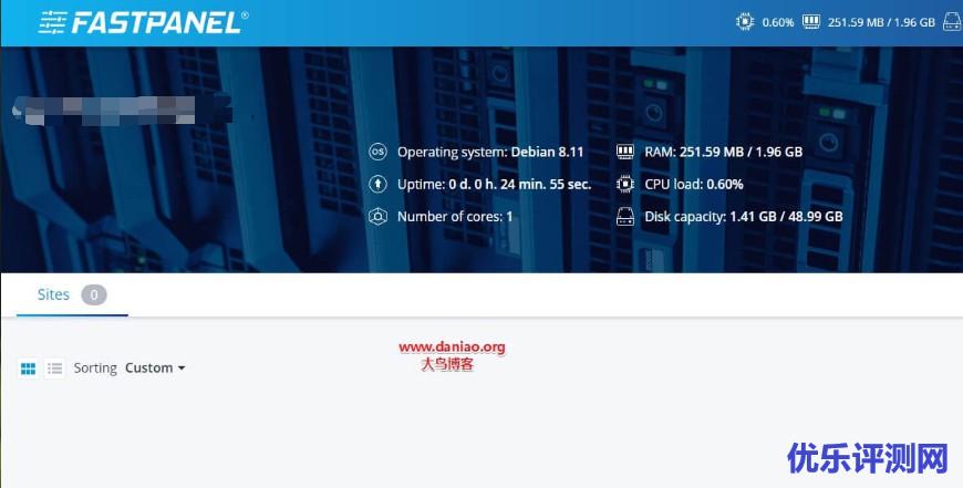 Fastpanel-商业面板限时免费以及如何注册授权和安装