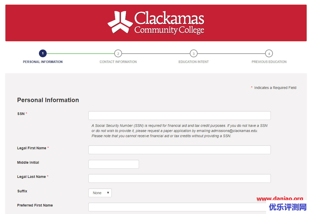 clackamas(克拉克马斯)社区学院EDU教育邮箱申请