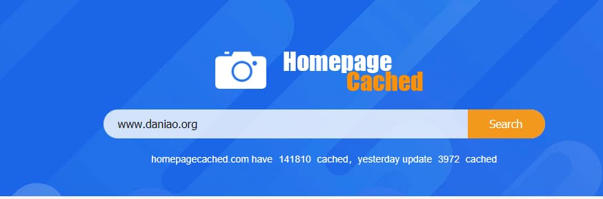 介绍两个工具网站homepagecached和IP138