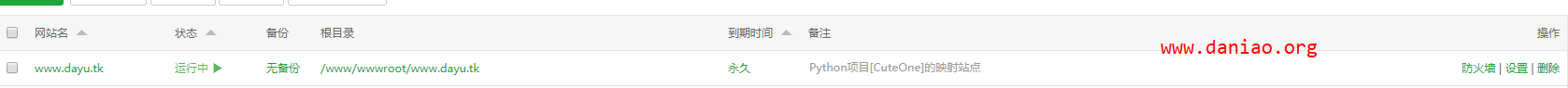 宝塔面板Python项目管理器安装CuteOne – OneDrive多网盘挂载程序