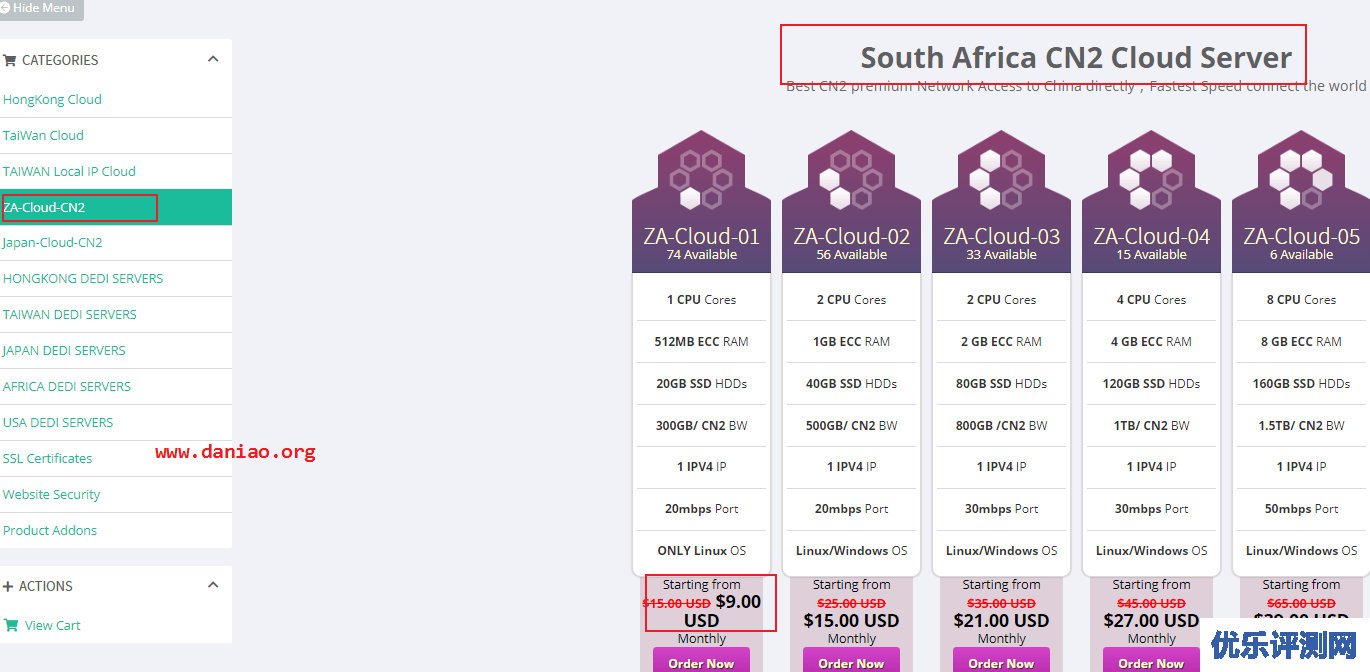 imidc（彩虹云）南非“双向”cn2 vps简单测评 – 附注册和购买教程