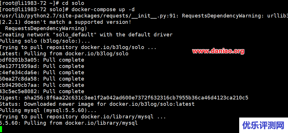 宝塔面板Docker安装Solo博客 – 一款小而美的JAVA博客系统