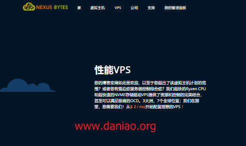 简单测评nexusbytes洛杉矶AMD系列VPS，$4/月：1G内存/1核/15gNVMe/1T流量(@1Gbit)
