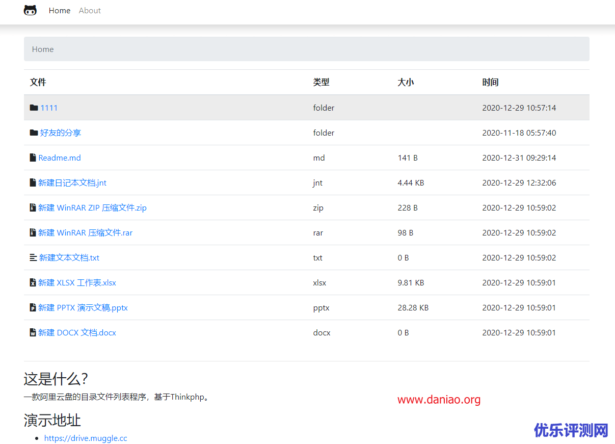 宝塔面板安装aliyundrive（阿里云盘）PHP版本的列表程序