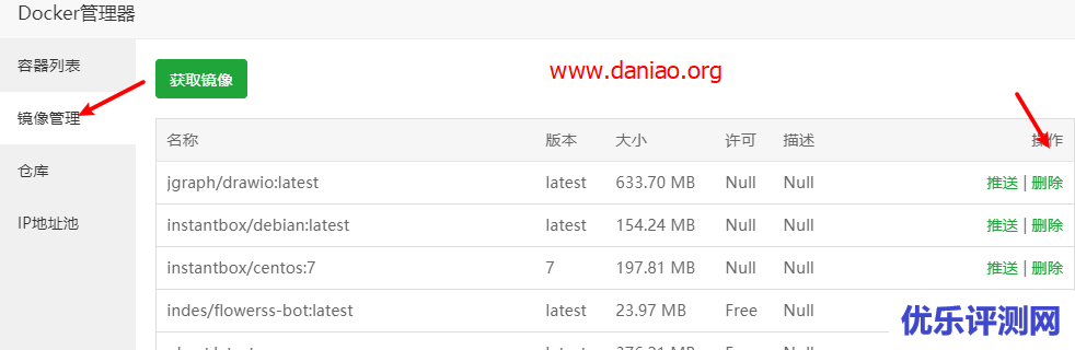 宝塔面板中docker容器和镜像的删除方法 – 以及如何卸载docker管理器