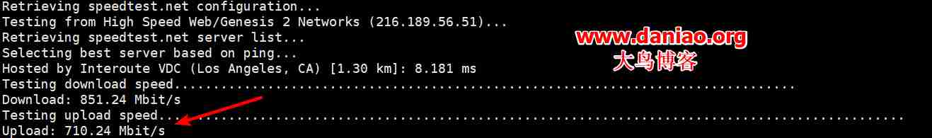 AnyNode低价VPS主机性能与速度评测-洛杉矶KVM年付12.5美元/接入CN2 GIA