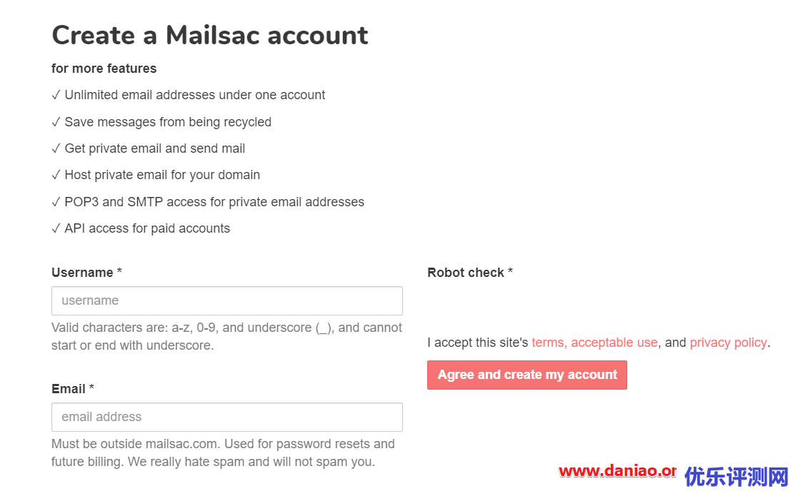 Mailsac临时邮件使用 – 收发邮件及自定义域名的教程