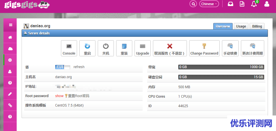 GigsGigsCloud美国CN2 GIA VPS性能和速度测评 – 附注册购买教程