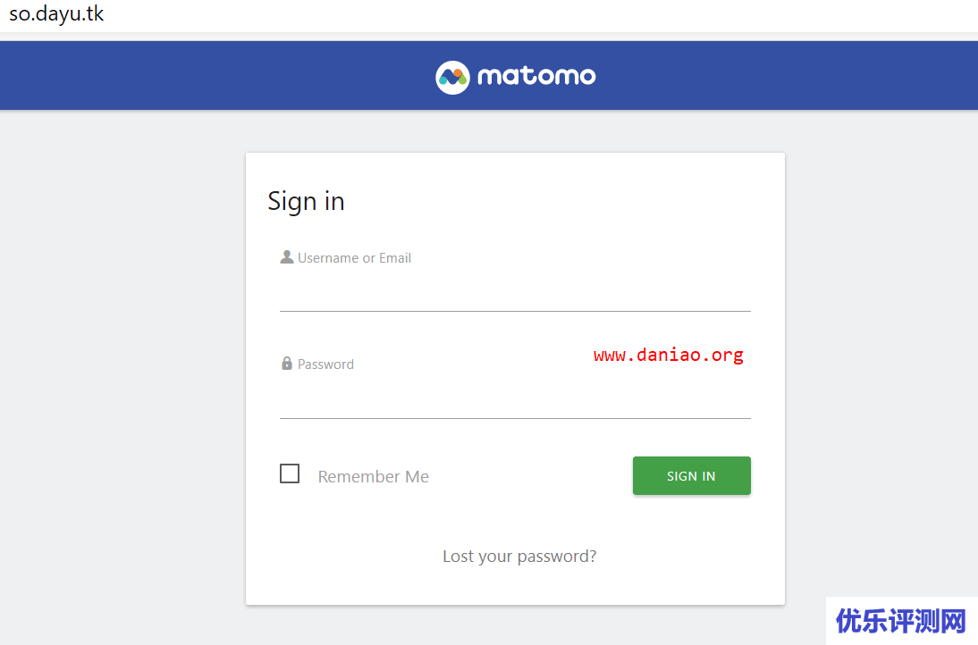宝塔面板Docker安装Matomo – 并设置域名访问