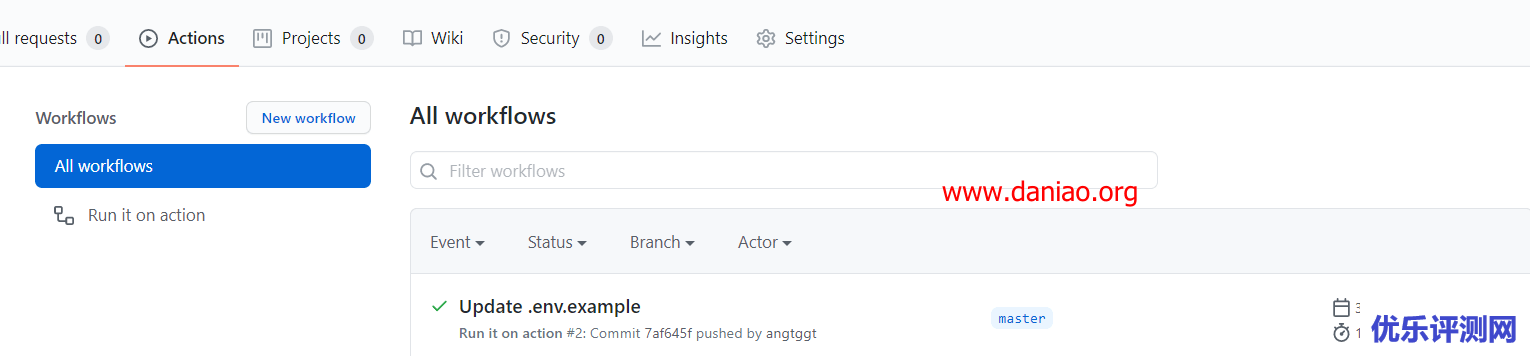 github actions 为freenom免费域名自动续期 – 算是最简单的续期方法