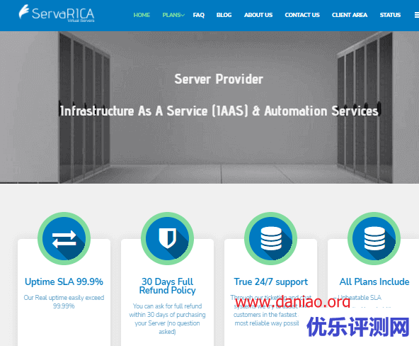 servarica：加拿大存储型(大硬盘)vps，带宽可100m无限或G口4T限制，48$/年，2核/2G内存/ 2TB硬盘