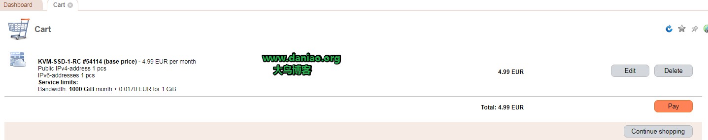 Gcore VPS注册购买和管理面板简单使用教程