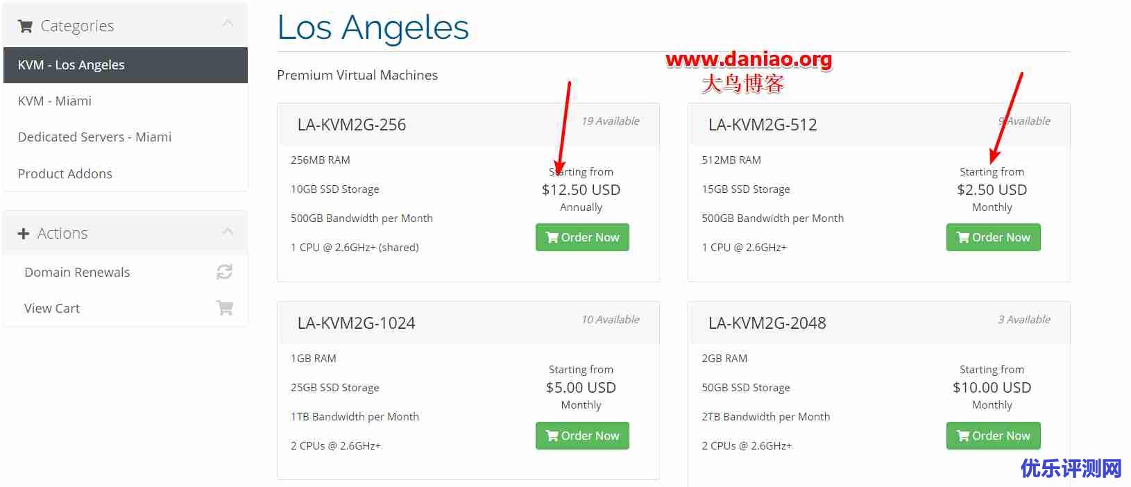 AnyNode低价VPS主机性能与速度评测-洛杉矶KVM年付12.5美元/接入CN2 GIA